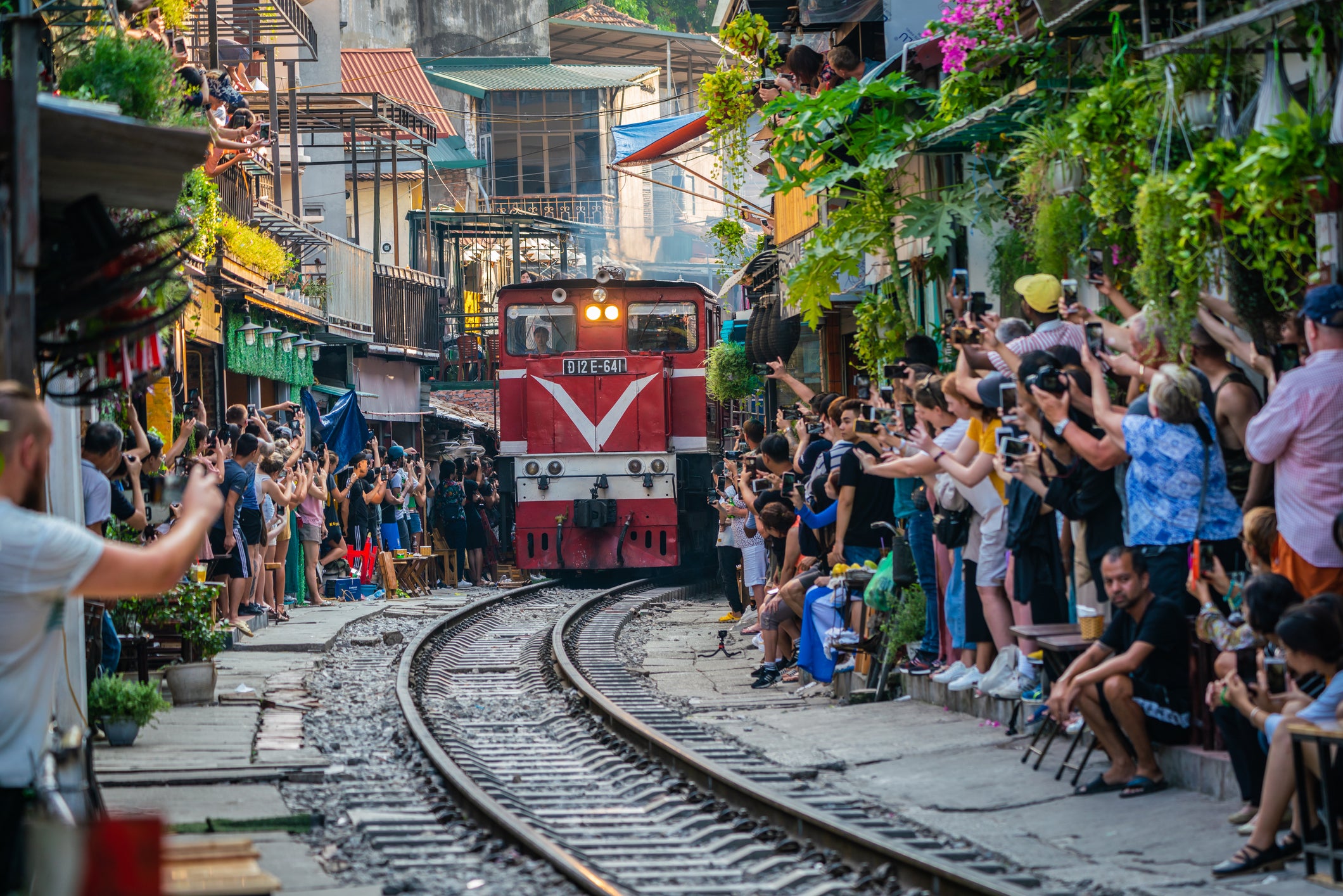 Authorities have repeatedly tried to improve safety on ‘Train Street'