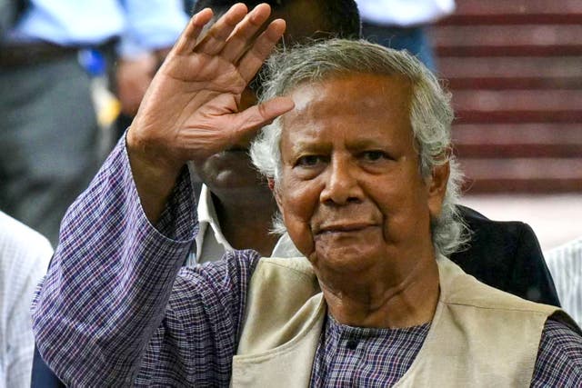 <p>Bangladesh's interim leader Muhammad Yunus</p>