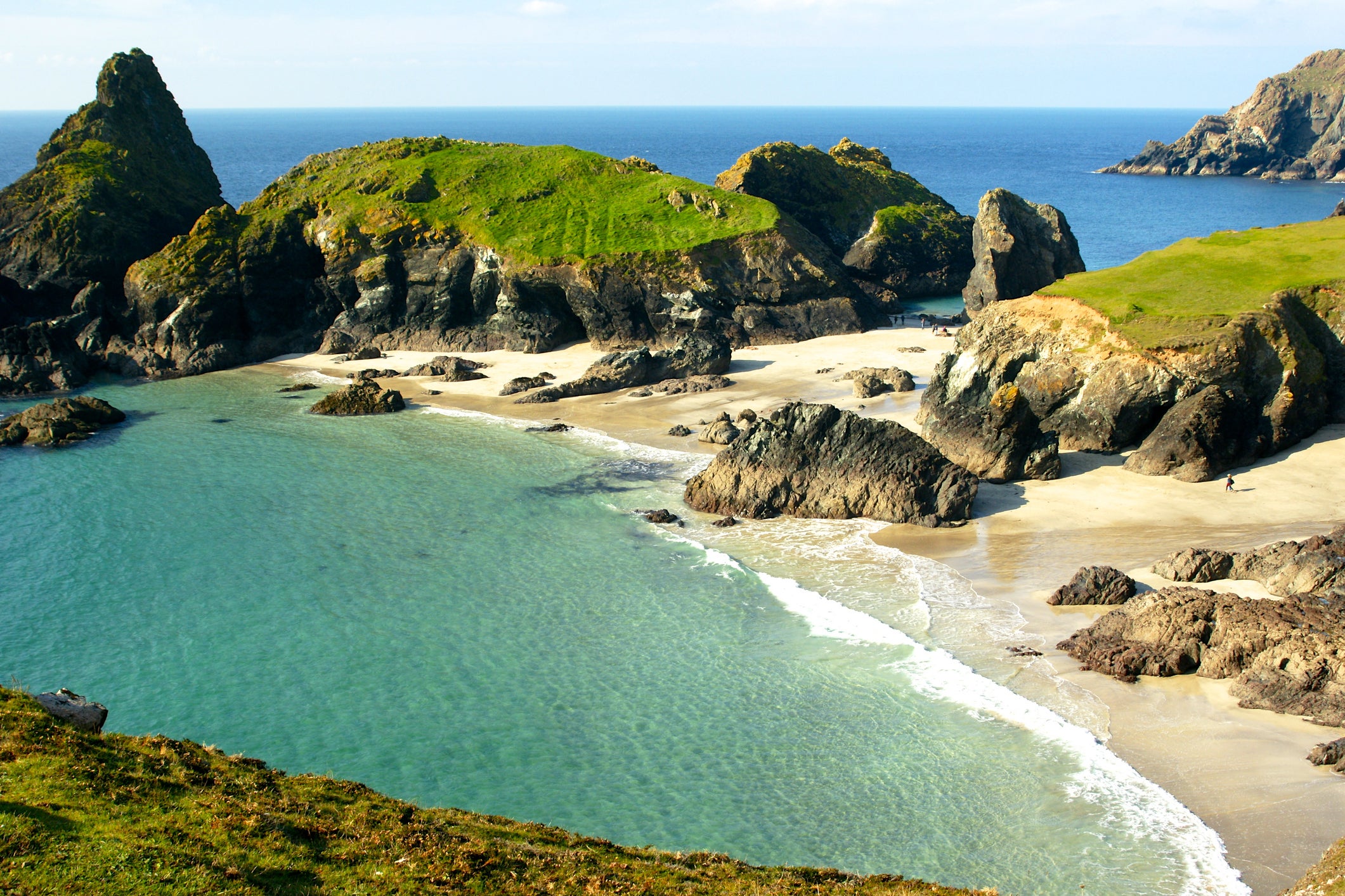 The Cornish coast stretches for 422 miles