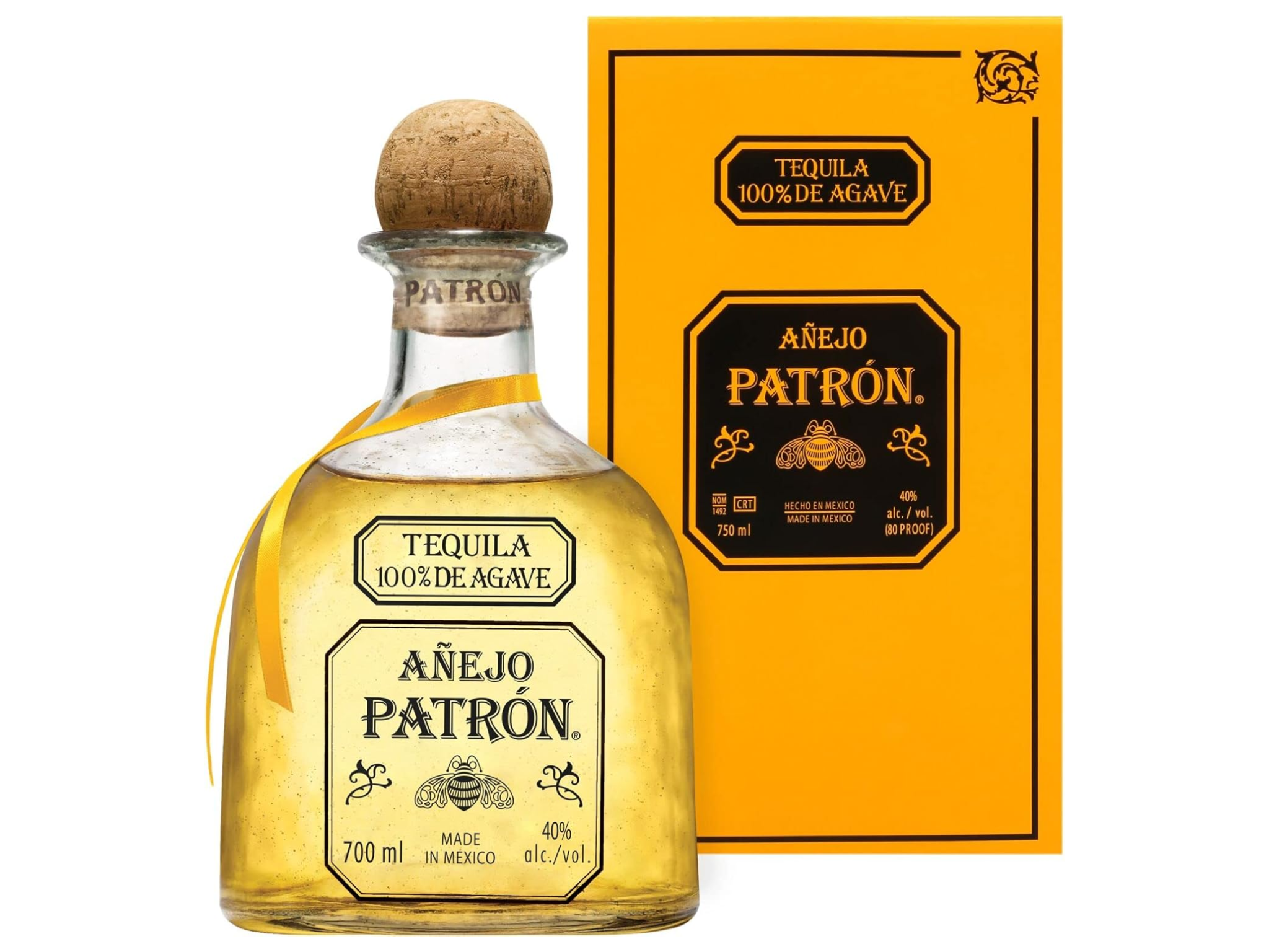 Patrón añejo tequila