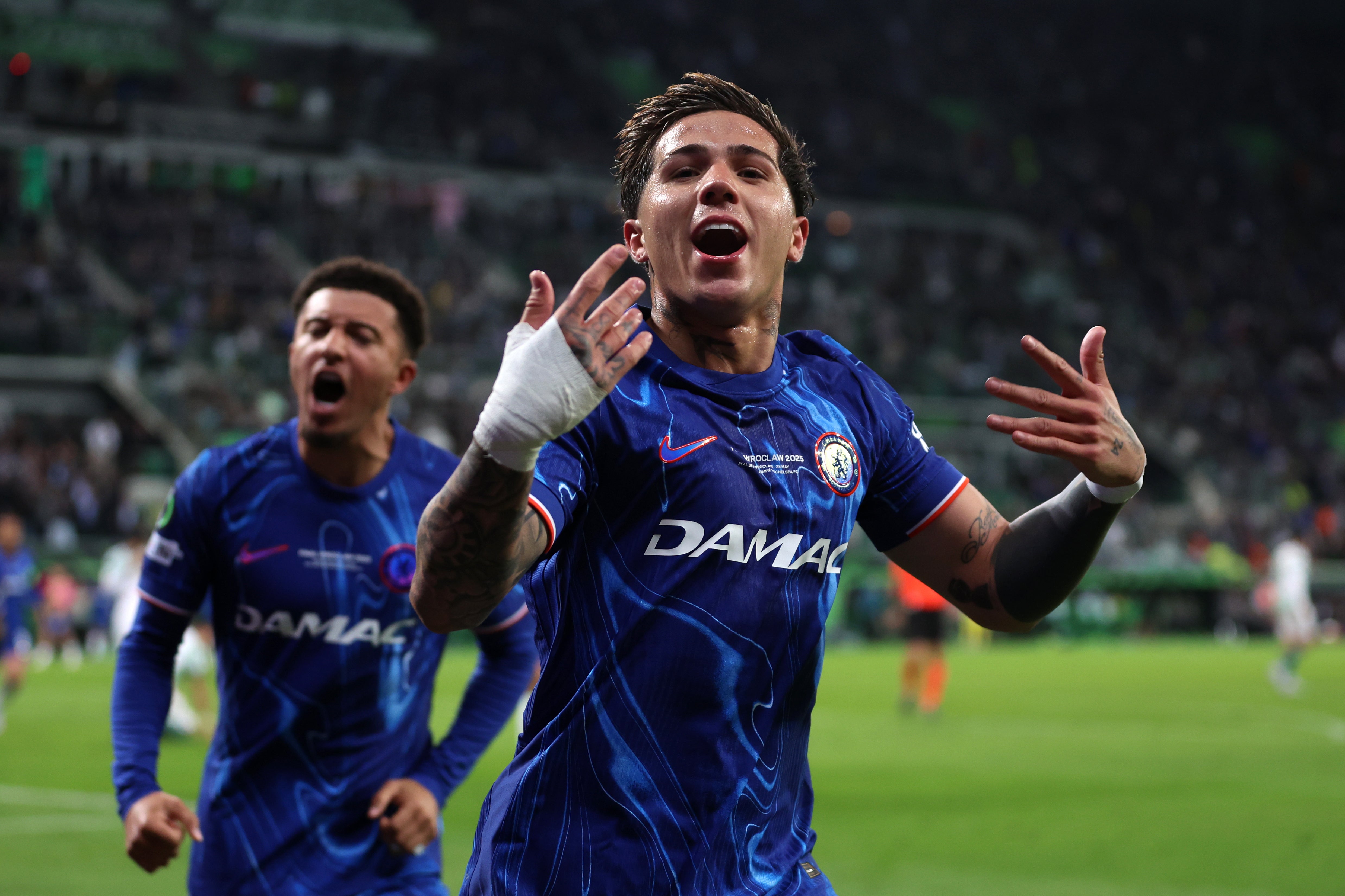 Enzo Fernandez scored Chelsea’s equaliser